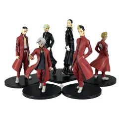 東京リベンジャーズ フィギュア 6点セット 灰谷蘭  灰谷竜胆 黒川イザナ 半間修二 稀咲鉄太 鶴蝶 箱なし 中古品