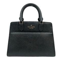 kate spadeマディソン メタリック クロコサッチェルシルバー