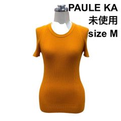 □ 未使用 ポールカ PAULE KA トップス ニット ラウンドネック 