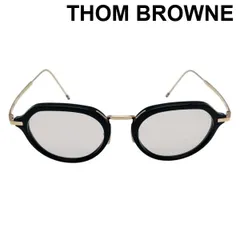□ トムブラウン THOM BROWNE サングラス TB-421 クラウンパント（王冠のような形） 黒 ゴールド色 チタン 51□20 140 ユニセックス 6V453のサムネイル