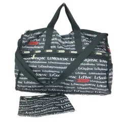 LeSportsac レスポートサック 2WAYボストンバッグ  総柄/ナイロン    ブラック レディース / 240001198234