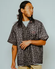 新品　26年春夏　新作　BIG MIKE　ビッグマイク　メッシュ　レオパード　半袖シャツ　男女共用　メンズ　レディース　アメカジ　ヴィンテージ　BIGMAC　ビックマック　ワコマリアのサムネイル