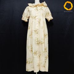 美品♡ピンクハウス♡くま葡萄♡半袖ワンピース♡フリル♡リボン