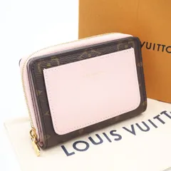 ★3日以内返品可★ 美品 LOUIS VUITTON ルイ・ヴィトン モノグラム ポルトフォイユ ルー ローズバレリーヌ M82378 二つ折り財布 ブラウン ピンク コーティングキャンバス レザー レディース