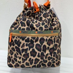 2409　LeSportsac　レスポートサック　MUVEIL TRAVEL　ミュベールトラベル　ミュベール　コラボ　Large Aria Crossbody　ラージアリアクロスボディ　2way　ショルダーバッグ　トートバッグ　ワンショルダー　レオパード