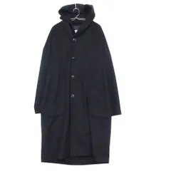 TAKEO KIKUCHI タケオキクチ フーデット コート ロング丈 ジャケット パーカー アウター 170-93804 ブラック M メンズ 【中古】