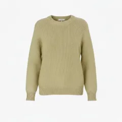 Md23  Maison Margiela メゾンマルジェラ リネン オーバーサイズ ブラッシュドセーター ローゲージニット  S50HL0007 サイズS イエロー リネン100％ メンズ 紳士服o07tのサムネイル