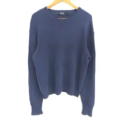 【中古品】 POLO RALPH LAUREN ポロ・ラルフローレン 90S COTTON KNIT ニット セーター 長袖 トップス 古着 ヴィンテージ 【146-260423-rs-08-fur】
