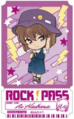 【中古】食玩 ステッカー・シール 5.灰原哀 「名探偵コナン ロックフェス!プリズムステッカーガム チケットスタイル」