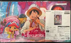 [未開封]ONE PIECEカードゲーム オフィシャルプレイマット＆カードセット -Whole Cake Island Arc-（青黄ナミ）