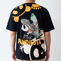 << 新品未使用品 >>パンディエスタ 被り物サメサーファー 半袖Tシャツ XL 新品未使用品 >>パンディエスタ 被り物サメサーファー 半袖Tシャツ XL