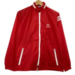 【中古】　adidas　ナイロンジャンパー　80s vintage　80年代　アウター　ハイネック　フルジップ　フード収納可能　無地　ラグラン　ワンポイント　ブランドロゴ　トレフォイル　刺しゅう　デサント社　APS-200　日本製　スポーツ　古着　/1301