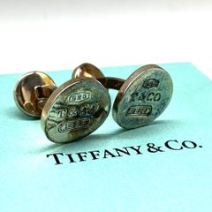 希少】ティファニー 1837 カフス カフリンクス シルバー 美品 - メルカリ