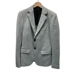 【中古】　DIESEL　テーラードジャケット　アウター　無地　シングルボタン　フェイクポケット　古着　/1584