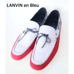 LANVIN en Bleu　ランバンオンブルー　メンズ　スリッポンシューズ　27   カジュアル　お洒落　送料込み   6464261