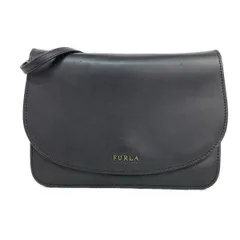 FURLA(フルラ) ショルダーバッグ - 黒 ストラップ着脱可 レザー