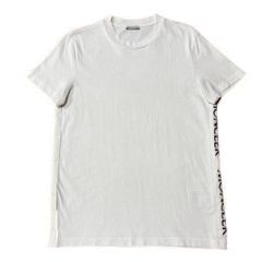 モンクレール 刺繍ロゴ ホワイト M サイドロゴ Tシャツ 5S407 - メルカリ