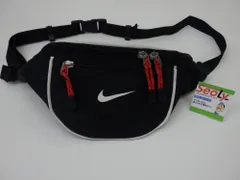 ナイキ NIKE ボディバッグ ブラック黒  ウエストポーチ カバン 鞄 スポーツ アウトドア 中古品
