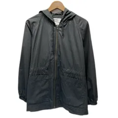 【中古】　MARGARET HOWELL　スタッフジャンパー　ブルゾン　アウター　フード　ジップアップ　フロントポケット　古着　/1584