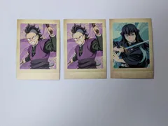 時透 無一郎 不死川玄弥 鬼滅の刃 ぱしゃこれ 其ノ捌 鬼滅 グッズ カード 3枚入り 無限城編