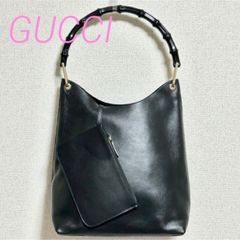 041 美品 GUCCI バンブー ハンドバッグ レザー nx3 - メルカリ