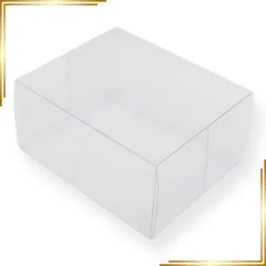 【新品】 [鎌倉工芸] コサージュ ケース 25枚 セット 透明 クリア ギフトボックス 10センチ × 13センチ × 6センチ 1のサムネイル