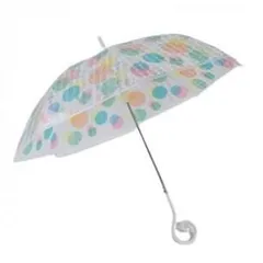 gnocco(ニョッコ) 長傘 白猫モノグラム×Dot ホワイト PO21-CT-2WH