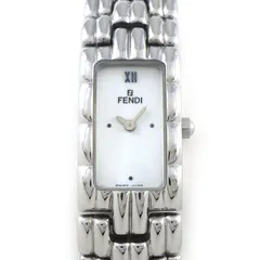 フェンディ FENDI 腕時計 オロロジ 660L レクタンギュラー ホワイト文字盤 SS クオーツアナログ 【中古】のサムネイル