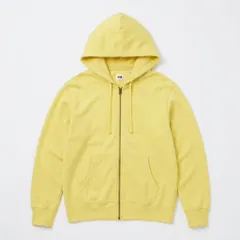 [RCC-4] UNIQLO ユニクロ フルジップパーカー イエロー Lサイズ
