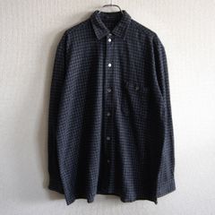 90s IKE BEHARアイクベーハー ウィンドーペンチェックシャツUSA製L 