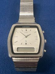 白盤デジアナ】CITIZEN 4-082354 ☆レストア動作品☆ - メルカリ