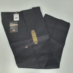 D13 ディッキーズ ルーズフィット ブラック 36x32 ワークパンツ 新品