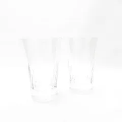 美品 Baccarat バカラ KIRIN キリンコラボ ハイボールタンブラー 2点 クリスタル ペア グラス 高さ14cm 限定 SU14011G1 