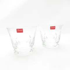 未使用 Baccarat バカラ ベルーガ 2006 伊藤園 タンブラー 2点 クリスタル ペア ロックグラス オールドファッション SU14013G1 