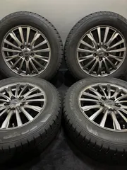 ★215/60R16 TOYO/Winter TRANPATH TX 20年製 SIBILLA 16インチ 6.5J +48 114.3 5H スタッドレス 4本 CX-3 ヴェゼル (南4-L953)のサムネイル