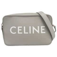 セリーヌ CELINE ミディアムメッセンジャー ロゴ ショルダーバッグ