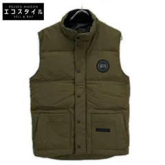 CANADA GOOSE カナダグース ﾐﾘﾀﾘｰｸﾞﾘｰﾝ 4154MB ﾌﾘｰｽﾀｲﾙ ﾀﾞｳﾝﾍﾞｽﾄ S
