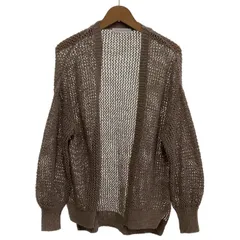 【中古】　URBAN RESEARCH　カーディガン　長袖　無地　ローゲージ　古着　/2402