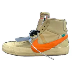 NIKE  × OFF-WHITE  Blazer Mid All Hallows Eve コラボ ブレザー スニーカー ナイキ  × オフホワイト AA3832-700 28cm （91217A）