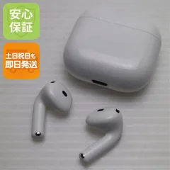 美品 AirPods 4(アクティブノイズキャンセリング非搭載)  イヤホン APPLE 即日発送 土日祝発送OK 09000