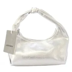 ジストリー JISTORY TIE HANDLE HOBO BAG ハンドバッグ カウレザー 牛 