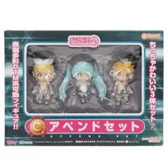 C賞 ねんどろいどぷち ミク・リン・レン アペンドセット グッスマくじ 初音ミク 2012 Winter Ver. フィギュア プライズ グッドスマイルカンパニー
