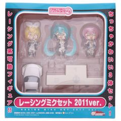 ねんどろいどぷち レーシングミクセット 2011 Ver. 初音ミク GTプロジェクト 完成品 可動フィギュア グッドスマイルカンパニー