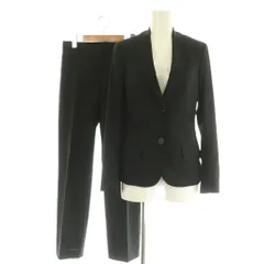 ザ・スーツカンパニー THE SUIT COMPANY スーツ セットアップ テーラードジャケット パンツ スラックス 36 38 ブラック /MY ■OS