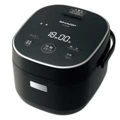 【数量限定】シャープ 炊飯器 KS-CF05B-B 3合 一人暮らし マイコン パン調理機能 ブラックのサムネイル