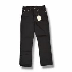 参考上代26400円 未使用 UNIVERSAL PRODUCTS 24AW 5P STRAIGHT DENIM PANTS 5ポケットストレートデニムパンツ ジーンズ ユニバーサルプロダクツ 243-60501 ブラック 3 （11309M）のサムネイル