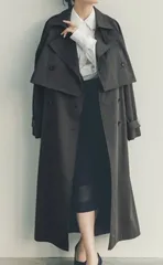 anuans 3Wayトレンチコート 1525100138 CHARCOALのサムネイル