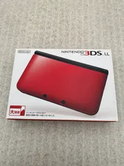 ◆ニンテンドー3DSLL本体 レッド×ブラック　0012568661