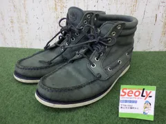 Timberland ティンバーランド メンズ 男性用 チャッカ ブーツ 8.5インチ グリーン系 箱なし 中古品