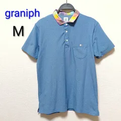 グラニフ  graniph 　ポロシャツ　半袖　M　ユニセックス　男女兼用　ポケット　メンズ　レディースのサムネイル